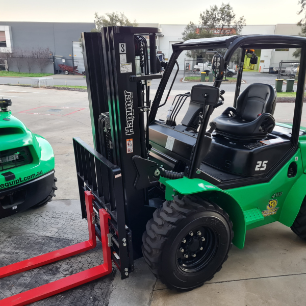 all terrain forklift hire 