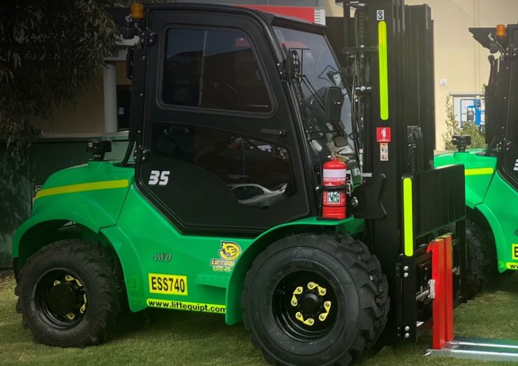 Green energy forklift