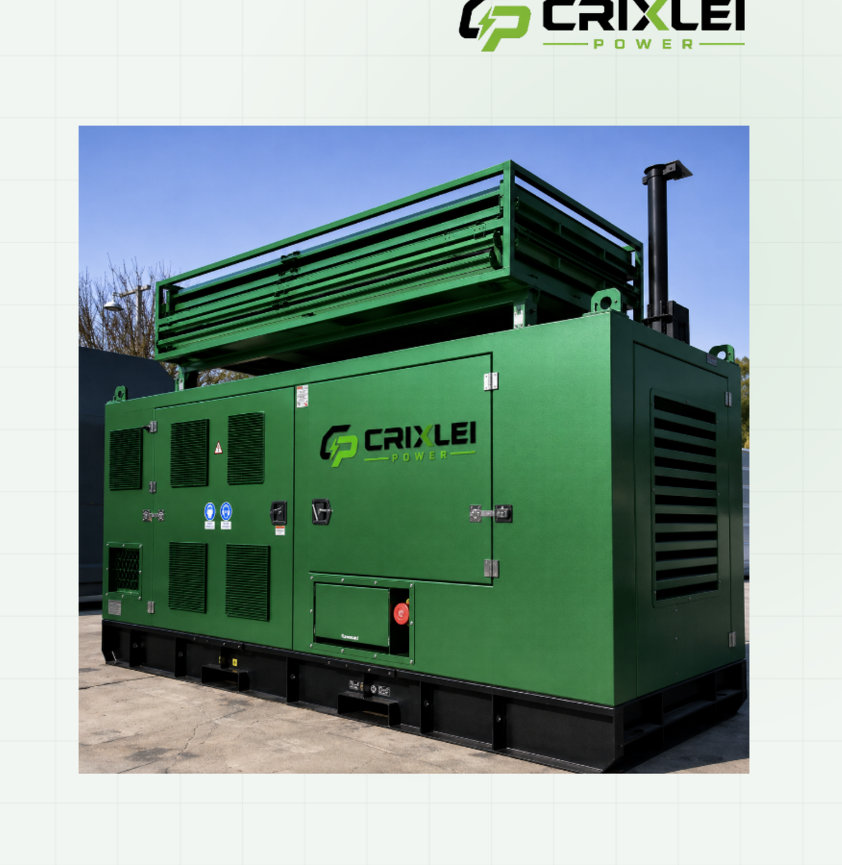 GEN20-40-S Hybrid Power Station - Crixlei Power